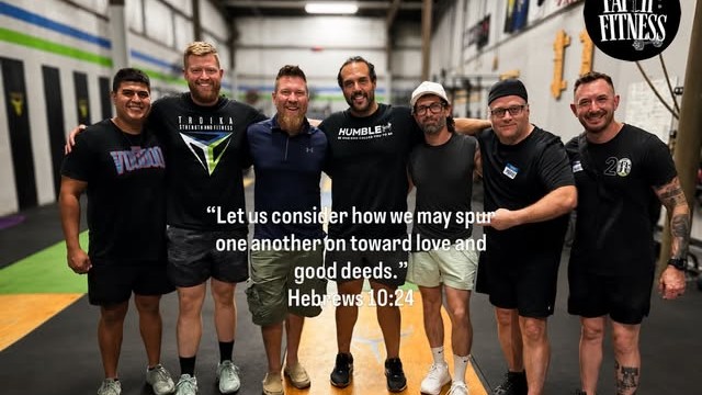 Faith and Fitness group at Troika Strength & Fitness